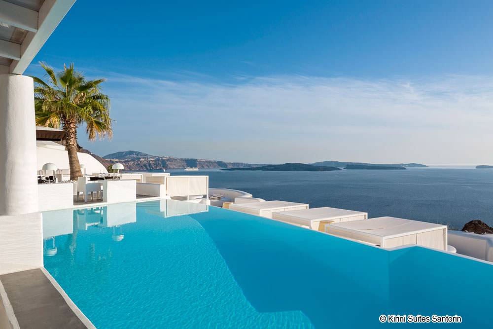 Kirini Suites Spa Hotel Santorin star luxury hotels
